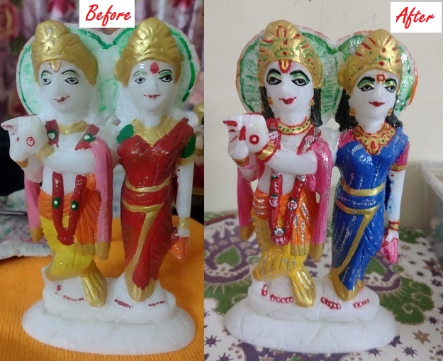 Laddu Gopal Makeup 12