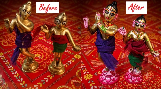Laddu Gopal Makeup 1