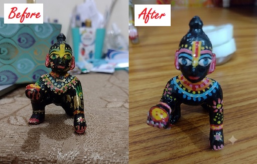 Laddu Gopal Makeup 5