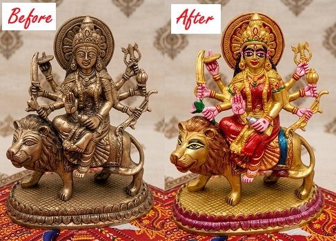 Laddu Gopal Makeup 7