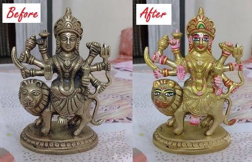Laddu Gopal Makeup 8