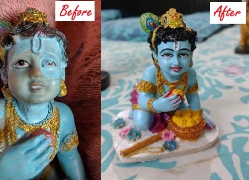 Laddu Gopal Makeup 9