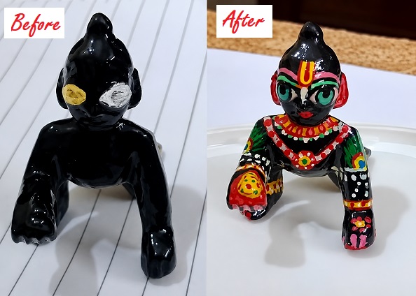 Laddu Gopal Makeup